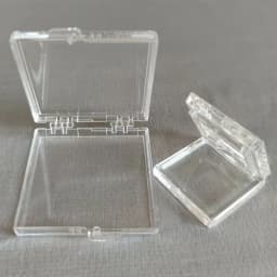 Transparent Loose Diamond Jewelry Storage Box Gemstone Gift Packaging Box Floating Gems Organizer Stone Zircon Display Showcase
