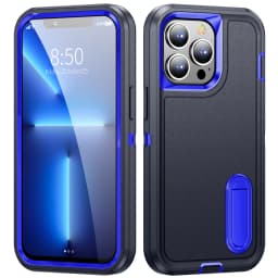 Heavy Armor Shockproof Defend Phone Case For iPhone 11 12 13 14 15 16 17 Pro Max 7 8 Plus SE 2022 Xs XR Plastic TPU Back Cover