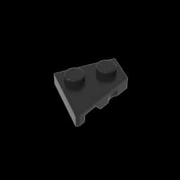Educational Assemblage GDS-560 Wedge, Plate 2 x 2 Right compatible with lego 24307 children's toy Building Blocks Technicals