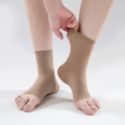 Legbeauty 1 Pair Sports Compression Ankle Braces For Plantar Fasciitis Ankle Sprains Men Women Soccer Running Protective Covers