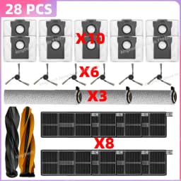Fit For Dreame Aqua10 Ultra Roller/10 Roller AE/10S Roller AE, Aqua20 Ultra Roller/ Aqua20 Pro Ultra Roller Brush Bag Filter Mop