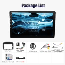 ESSGOO Android 14 Car Stereo Multimedia Player Radio 9" For Peugeot 408 308 2007-13 Carplay Android Auto GPS Navi Wifi RDS SWC