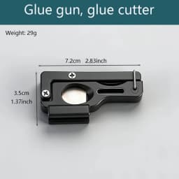 Cutting Nozzle Folding Duckbill Cutting Knife Glass Glue Nozzle Structure Glue Nozzle Beauty Sewing Glue Cutting and Pressing