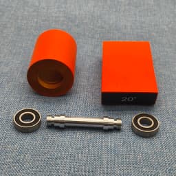 Rolling Blade Sharpener Set Diamond Grinding Disc Jade Fine Sharpening 15/20° Two Angles Non-slip Base Kitchen Sharpening System