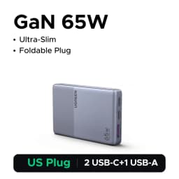 【Ultra Slim】UGREEN Nexode Air 65W GaN Charger PD3.0 QC4.0 PPS For Macbook Pro Air Laptop iPhone 18 17 Samsung S26 iPad Tablet