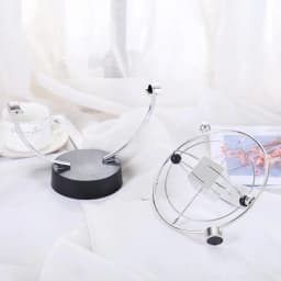 Newton Pendulum Ball Balance Ball Rotating Perpetual Motion Physical Science Pendulum Toy Physics Tumbler Craft Home Decoration