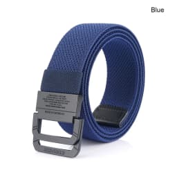 Canvas Belt For Men Simple Alloy Button Nylon Mens Tactical Belt Outdoor Hunting Multifunctional Casual Military Belt 3.8cm Wide