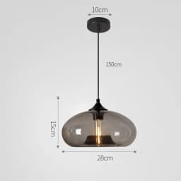 Modern Glass Pendant Lights for Restaurant Bar Shop Nordic Indoor Pendant Lamps Decoration Lighting Colorful Hanglamp