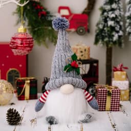 30cm Glowing Gnome Christmas Decorations 2026 Faceless Plush Dolls Elf Home Ornaments Navidad New Year 2027 Gift