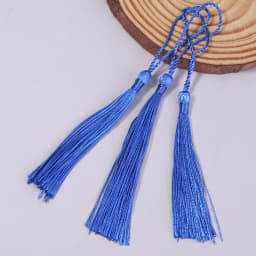 30pcs 13cm Hanging Rope Polyester Tassel Fringe Soft Flossy Tassel For DIY Bookmark Keychain Pendants Jewelry Making Accessories