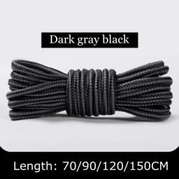 1Pair Boots Round Shoe Laces Striped Double Color Fashion Shoelaces Outdoor Hiking And Leisure Sports Shoelace 18 Color