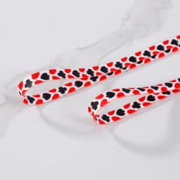 1 Pair Flat Plum Printed Shoelaces, Color‑Matching Pattern Shoestrings, Unisex Sports Casual Replacement Shoe Laces for Sneakers
