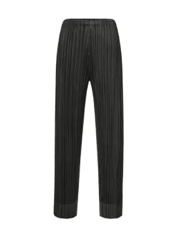 Miyake Pleated Simple Casual Ankle-Length Pants Spring Summer Autumn Pencil Pants Korean Fashion Women Basics Trousers In Stock