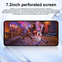 IVMI Global Vision 17Pro Max Smartphone 7.2Inch 4GB RAM 32GB ROM Android12 Dual SIM Face Unlock 4G Network 8+16MP Mobile Phones
