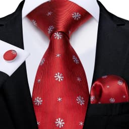 Blue Green Christmas Men tie Set with Handkerchief Cufflinks Wedding Prom Groom Accessories Perfect Gift for Men
