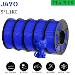 JAYO PLA Plus 3D Printer Filament 5 Rolls Filament PLA PLUS 23 Colors 1.75mm FDM 3D Printer Materials Support Free Combination