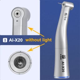 Dental Contra Angle-handpiece 1:5/1:1/4:1/16:1 Low Speed Hand Piece Single Water Spray E-Type Connector Without Fiber Optic