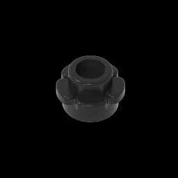 Gobricks GDS-1436 Plate, Round 1 x 1 with Flower Edge (5 Petals) compatible with lego 24866 pieces of children's DIY