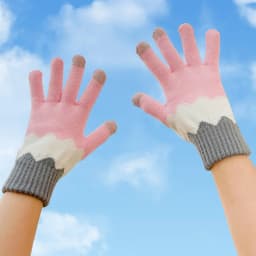 Winter Thicken Warm Gloves For Women Students Cute Sunflower Knitted Touch Screen Gloves Girls Outdoor Riding Skiing Gloves New