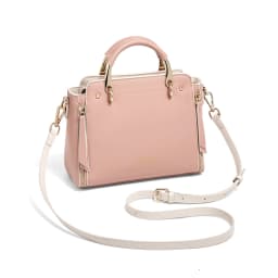 FOXER Split Leather Shoulder Bag Women Top Handle Handbag Female Large Capacity Tote Bag Simple Luxury Crossbody Purse