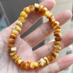 Original Amber Bracelets for Unisex New Genuine Irregular Beads Natural Black Medical Green Healing Jewelry Factory Unique Gift