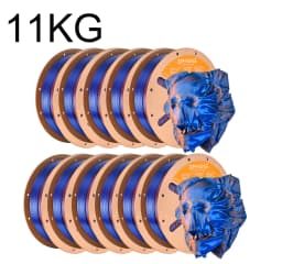 ERYONE High Speed Filament Silk PLA Filament for 3D Printer 1.75mm +/-0.03mm, Rapid PLA 3D Printing Filament, 3KG/5KG/11KG