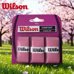 Wilson Tennis Racket Overgrip Sweat Band Absorption Grip PU Badminton Racket Handle Grip Tennis Griptape Padel Racket Grip