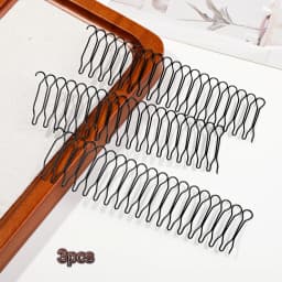 1/3Pcs Base U Shape Hair Styling Accessories for Women Girls French Twist Updo Bun Holder Tools Invisible Broken Hair Hairpin