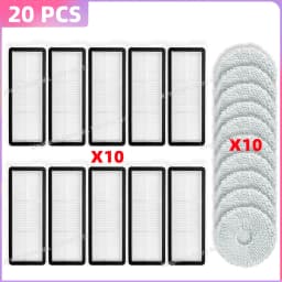 Fit For ( Roborock Qrevo Curv / S5V / S5X / 5A1 / 5XC / 5AE / CurvC / Qrevo C / Qrevo C Pro ) Parts Brush Filter Mop Cloth Bag