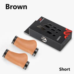 Bicycle Handlebar Grips TPR Rubber Comfy City Mountain Bike Scooter MTB Soft Cycling Handle Bar Cover End Non-slip Aluminum Lock