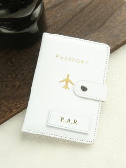 1PCS Personalized Name Passport Holder Custom Suede Passport Cover Texture Faux Leather Passport Bag Custom Travel Accessories