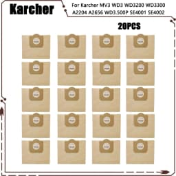 Replacement Dust Bag Hepa Filter For Karcher MV3 WD3 WD3200 WD3300 A2204 A2656 WD3.500P SE4001 SE4002 Vacuum Cleaner Parts