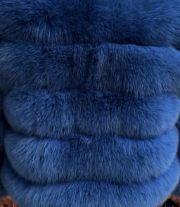HUAQIUMEISI Real fox fur blankets suitable for autumn and winter home outdoor use with natural fox fur jacket blanket