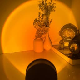 Sunset Projection Light with Remote Control, 16-Color Changing LED Night Light for Bedroom Photography