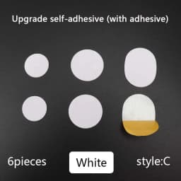 1 Set Heel Protector Adhesive Shoe Patches, Self‑Stick Repair Stickers for Sneakers, Shoe Accessories
