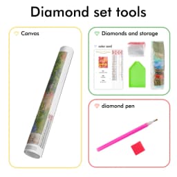 CHENISTORY Diamond Painting Pictures 5D Simple Diy Crafts Drawings With Diamonds Landscape house Crystal Living Room Decoration