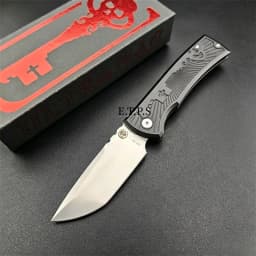 Chaves Knives PT Redencion 229 Model Folding Pocket Knife T6 Aluminium Handle Outdoor Survival EDC Tool Camping Hunting Multifunctional Knives Gift for Men