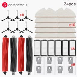 Roborock Q8 Max/Q8 Max Plus/Q8 Max+/Q5 Pro/Q5 Pro Plus Replacement Parts Accessories Main Side Brush Hepa Filter Mop Dust Bag