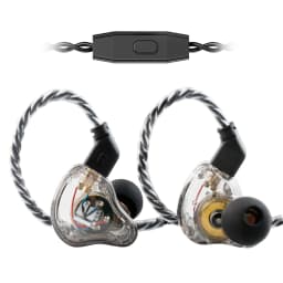 KBEAR KS1 HiFi Earphone 2Pin Cable in Ear Monitor Headphones for Singer Musicians Wired Earbuds IEMS for Gaming Wired Earbuds