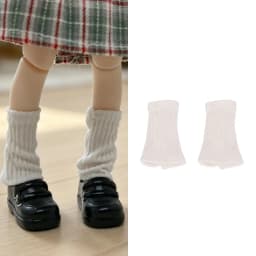 For Obitsu 11 Doll Cute Plastic Black Shoes Socks For YMY2.0 1/12 BJD P11 GSC Doll Dress Up Accessories