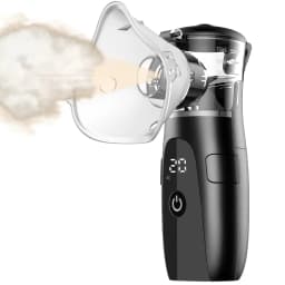 Mesh Nebulizer Portable Inhaler Machine Smart Timer Silent Atomizer for Kids Adult Rechargeable Home Medical Respiratory Care