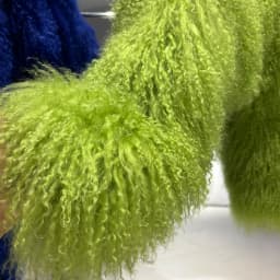 YOLOAgain High Collar Real Mongolia Sheep Fur Jacket For Women 2025 Winter Coats Outerwear