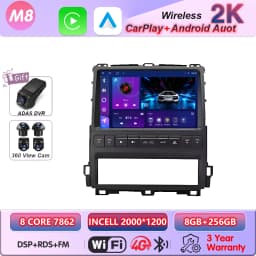 Android 16 Auto Car Radio For Toyota Land Cruiser Prado 120 For Lexus GX470 GX 470 J120 2002 -2009 Carplay BT Multimedia Player