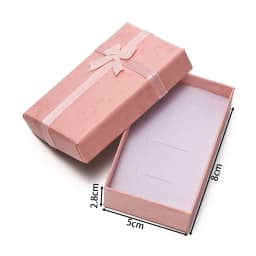 1Pcs High Quality Jewelry Gift Box Square/Rectangle Case for Ring Necklace Earring Bracelet Packaging Display