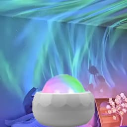 LED Galaxy Sky Projector Light Colorful Galaxy Projector Bedroom Night Light Kids Room Decoration Christmas Party Decoration USB