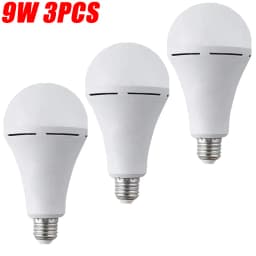 LED Emergency Light Bulb Super Bright Energy-saving E27 Screw Light Bulb Power Outage Automatic Lighting Charging Light Bulb