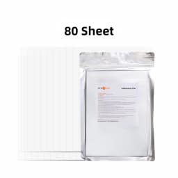 HTVRONT 20/50/80/100Pack A4 Sublimation Film Bundle Printable Sublimation Heat Transfer Film For H17 Phone Case Heat Press