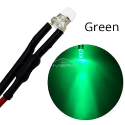 10Pcs 3mm 5mm Round LED 12V 20cm Pre Wired White Blue Yellow Diode Lamps DIY Billboard Decoration Lights Emitting Diodes Bulbs