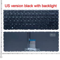 US/UK/RU/SP/FR Laptop Keyboard For HP 14-DA 14-BD 14-CB 14-CC 14-DQ 14-FQ 14-DK 14-DH 14-CE 14-CK 14-CY 14-CF 14-CM 14-DG 14-CD
