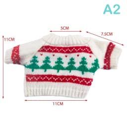 20cm Doll Clothes for Korea Kpop EXO Dolls Plush Star Doll's Clothing Sweater Stuffed Toy Outfit for Idol Dolls Accessories